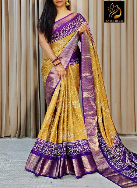 Wow Rekko Silk Sarees With All Over Floral Design Along With Contrast Weaving Border Saree Wholesale Suppliers In Mumbai
